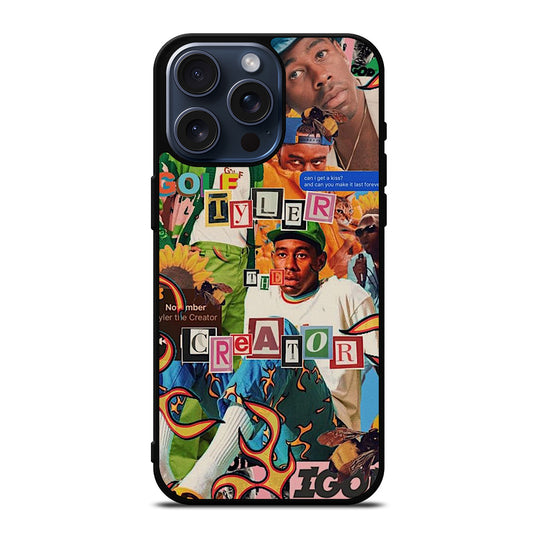 TYLER THE CREATOR RAPPER COLLAGE iPhone 15 Pro Max Case Cover