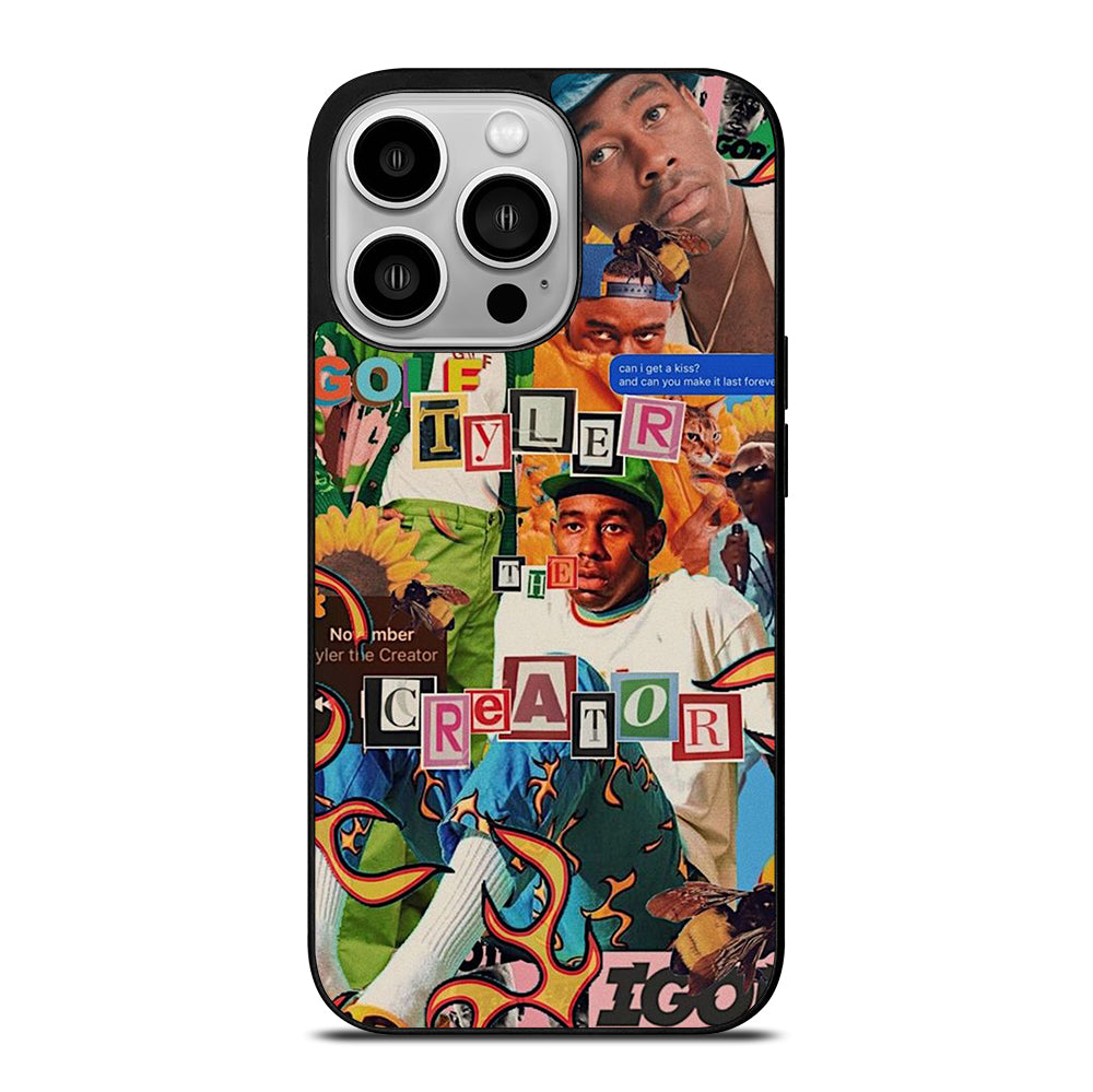 TYLER THE CREATOR RAPPER COLLAGE iPhone 14 Pro Case Cover