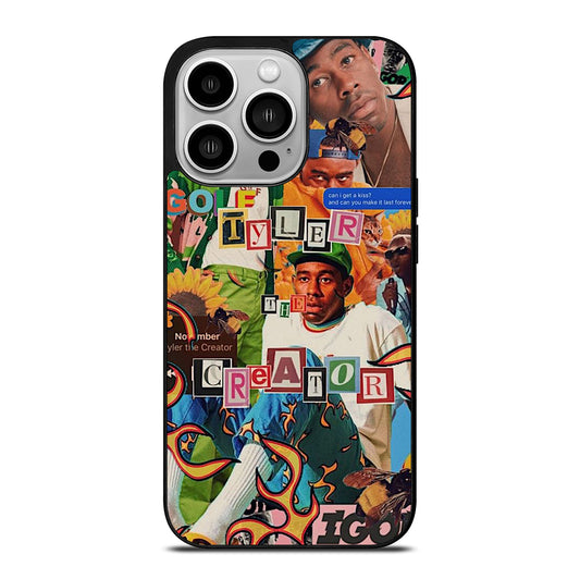 TYLER THE CREATOR RAPPER COLLAGE iPhone 14 Pro Case Cover