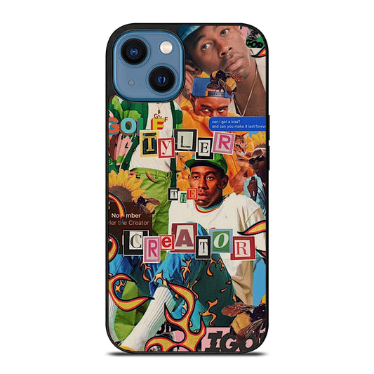 TYLER THE CREATOR RAPPER COLLAGE iPhone 14 Case Cover