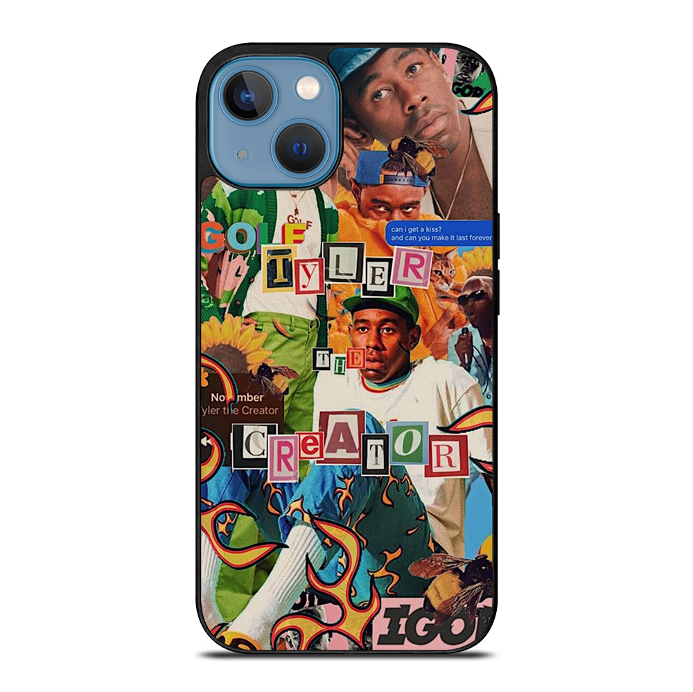 TYLER THE CREATOR RAPPER COLLAGE iPhone 13 Case Cover