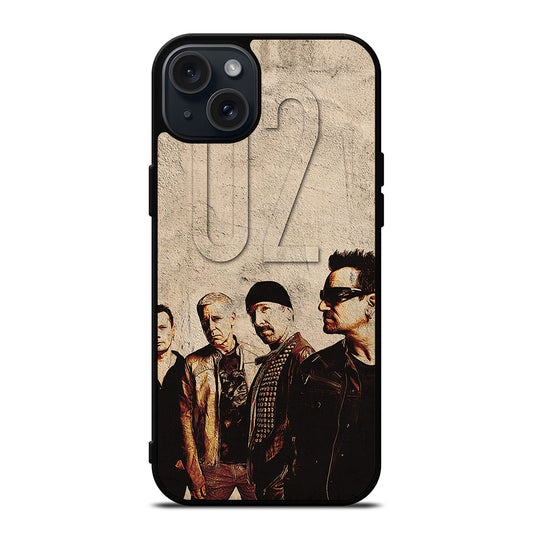 U2 BAND POSTER 2 iPhone 15 Plus Case Cover