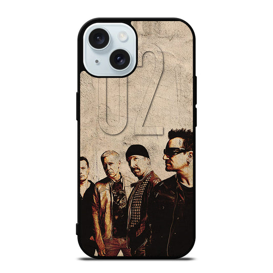 U2 BAND POSTER 2 iPhone 15 Case Cover