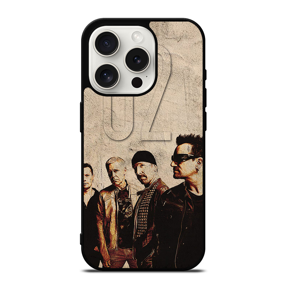 U2 BAND POSTER 2 iPhone 15 Pro Case Cover