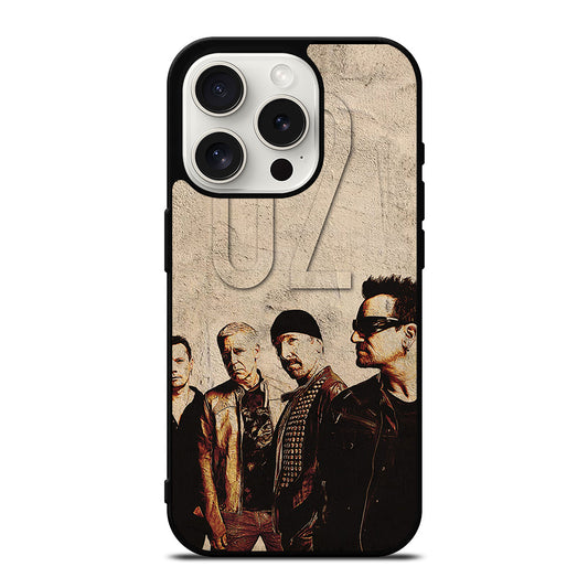 U2 BAND POSTER 2 iPhone 15 Pro Case Cover
