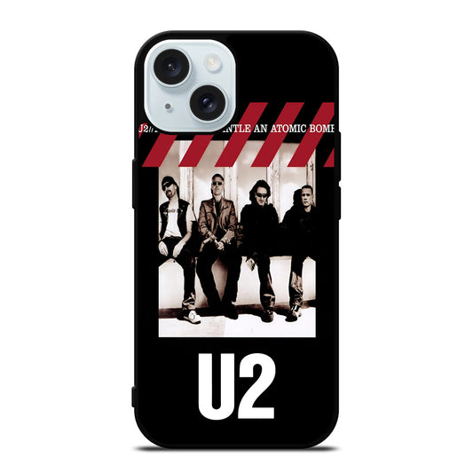 U2 BAND POSTER 3 iPhone 15 Case Cover