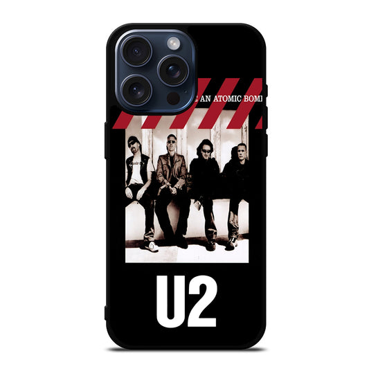 U2 BAND POSTER 3 iPhone 15 Pro Max Case Cover