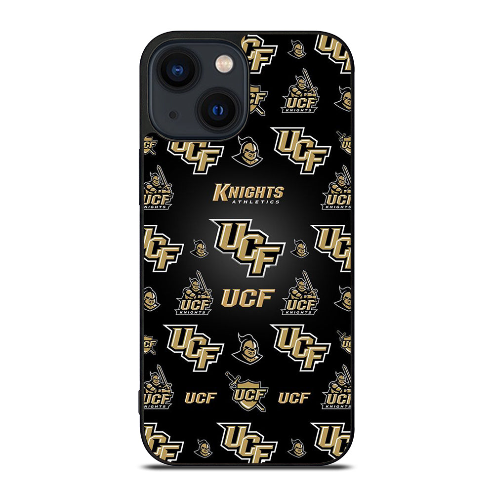 UCF KNIGHTS LOGO PATTERN iPhone 14 Plus Case Cover