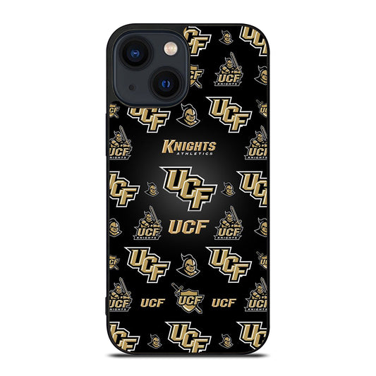 UCF KNIGHTS LOGO PATTERN iPhone 14 Plus Case Cover