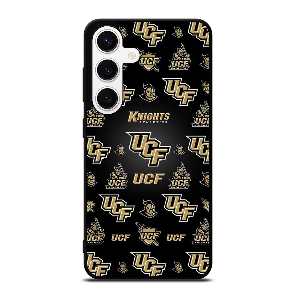 UCF KNIGHTS LOGO PATTERN Samsung Galaxy S24 Case Cover