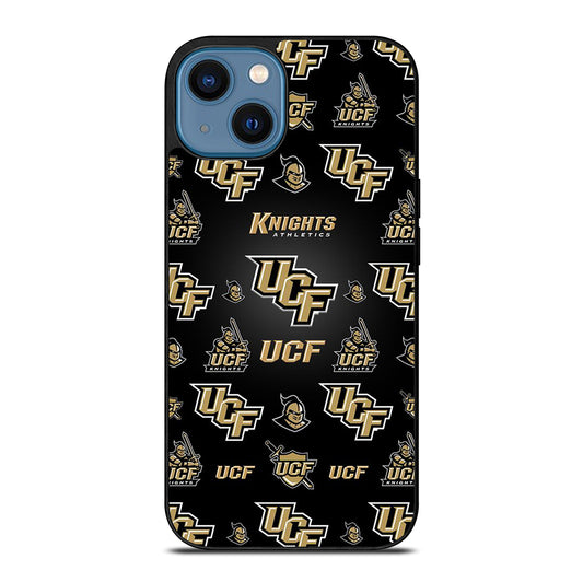 UCF KNIGHTS LOGO PATTERN iPhone 14 Case Cover