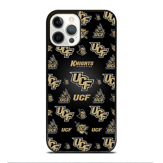 UCF KNIGHTS LOGO PATTERN iPhone 12 Pro Case Cover