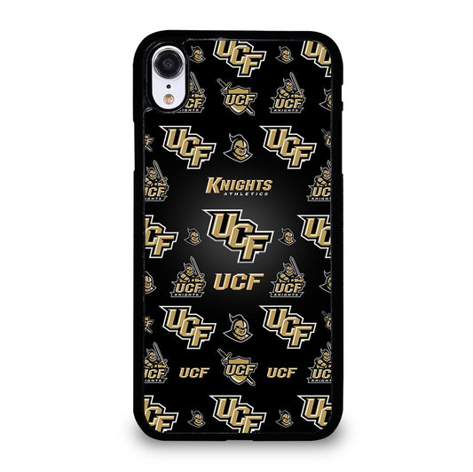 UCF KNIGHTS LOGO PATTERN iPhone XR Case Cover