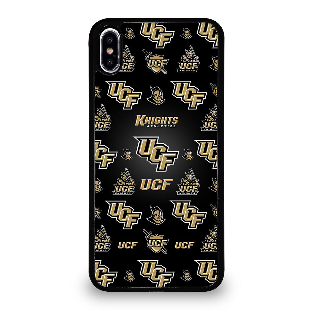 UCF KNIGHTS LOGO PATTERN iPhone XS Max Case Cover