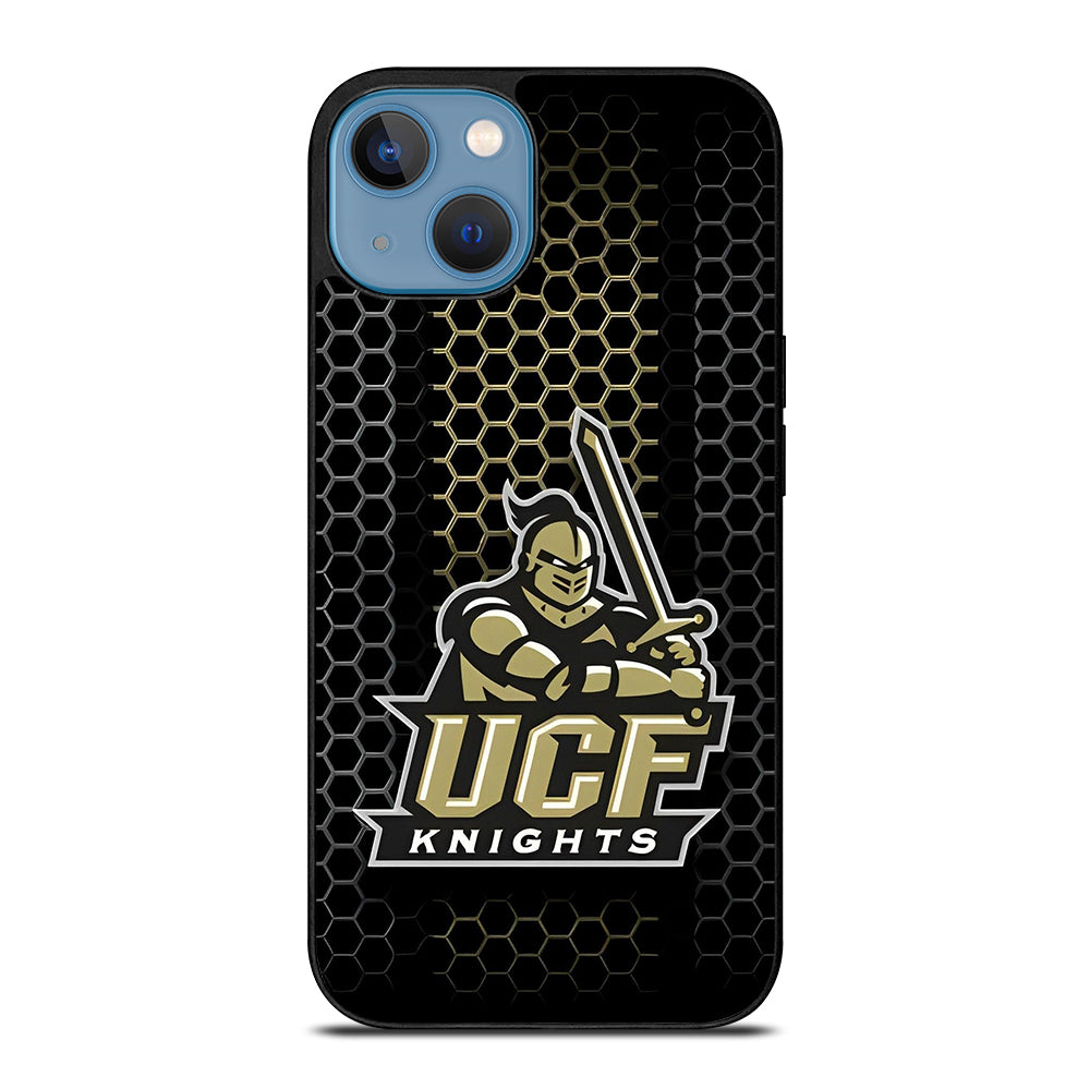 UCF KNIGHTS METAL LOGO iPhone 13 Case Cover