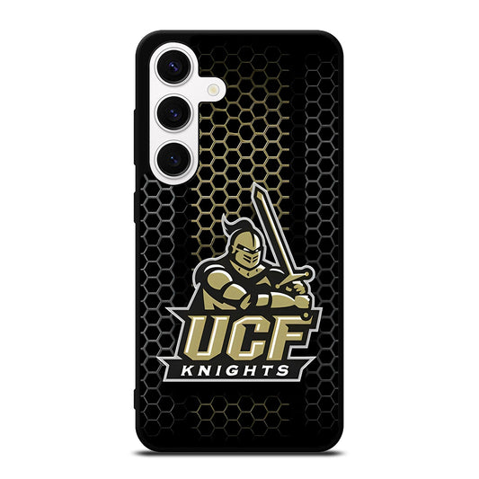 UCF KNIGHTS METAL LOGO Samsung Galaxy S24 Case Cover