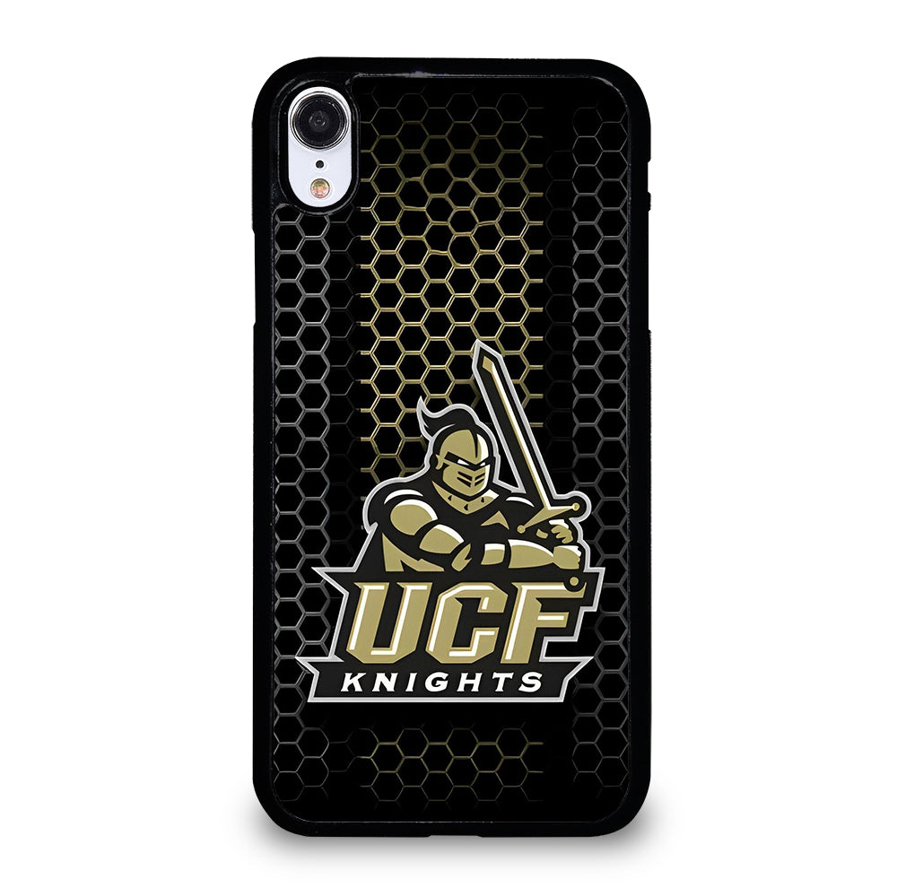 UCF KNIGHTS METAL LOGO iPhone XR Case Cover
