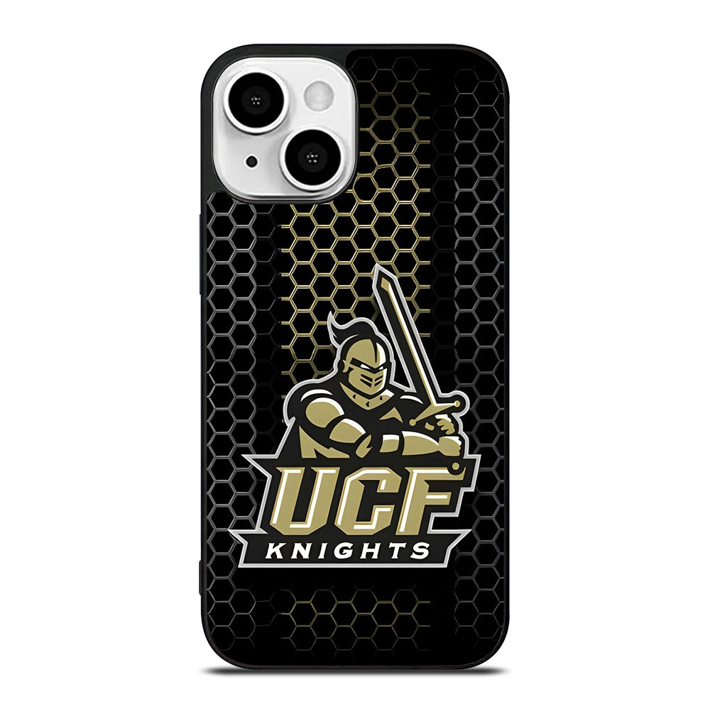 UCF KNIGHTS METAL LOGO iPhone 13 Mini Case Cover