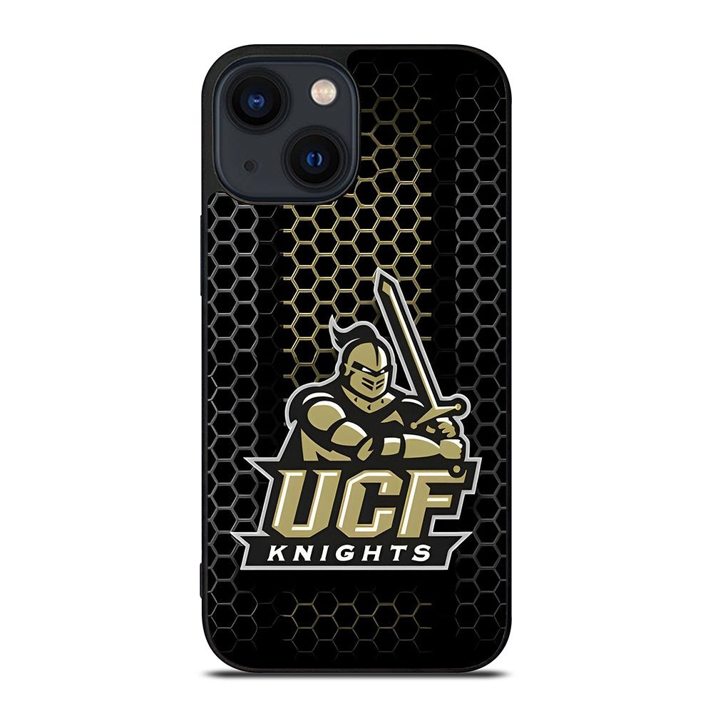 UCF KNIGHTS METAL LOGO iPhone 14 Plus Case Cover