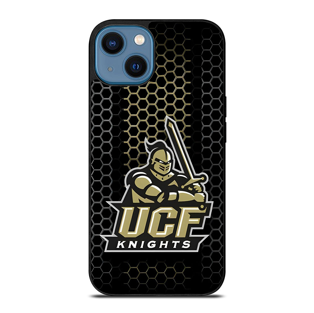 UCF KNIGHTS METAL LOGO iPhone 14 Case Cover