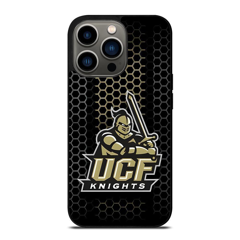 UCF KNIGHTS METAL LOGO iPhone 13 Pro Case Cover