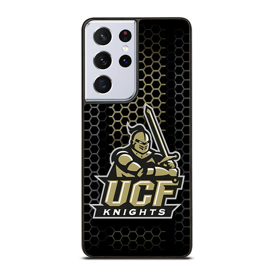 UCF KNIGHTS METAL LOGO Samsung Galaxy S21 Ultra Case Cover