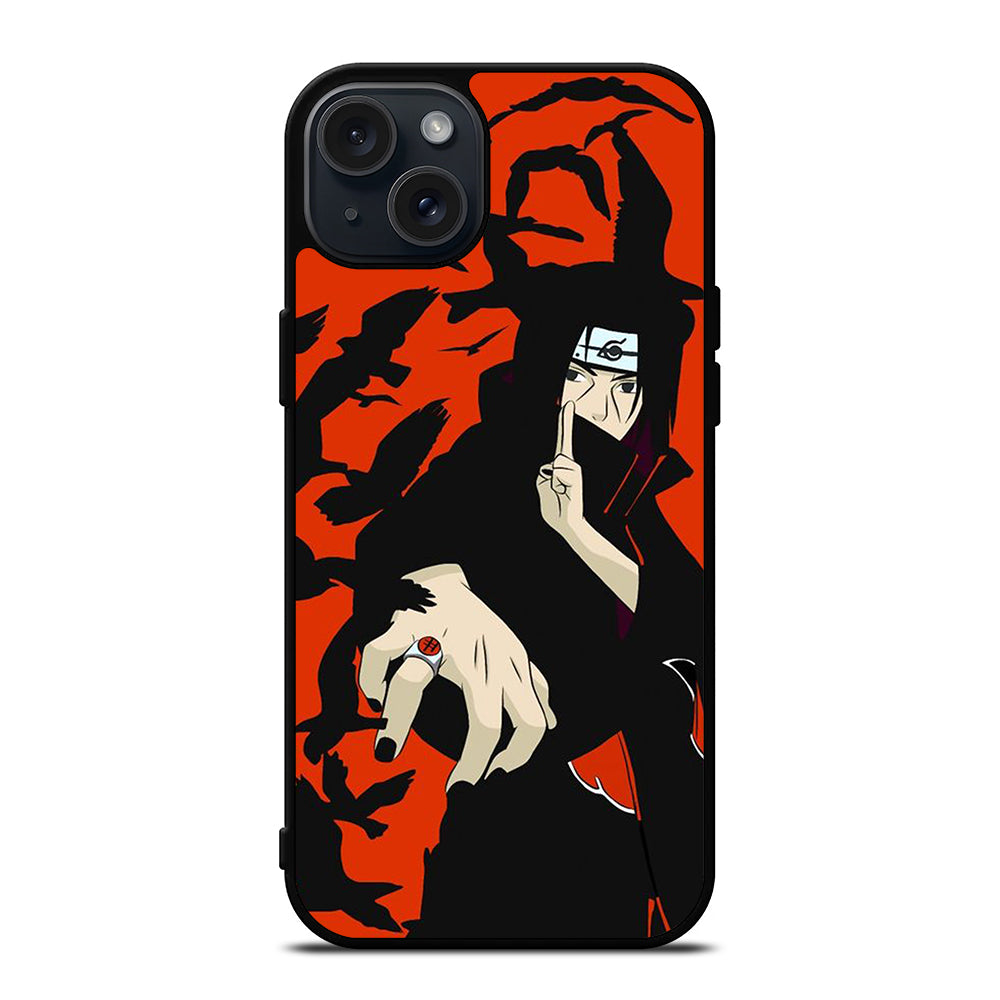 UCHIHA ITACHI ANIME NARUTO iPhone 15 Plus Case Cover