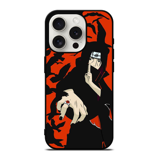 UCHIHA ITACHI ANIME NARUTO iPhone 15 Pro Case Cover