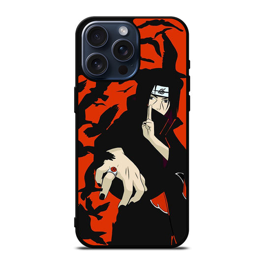 UCHIHA ITACHI ANIME NARUTO iPhone 15 Pro Max Case Cover