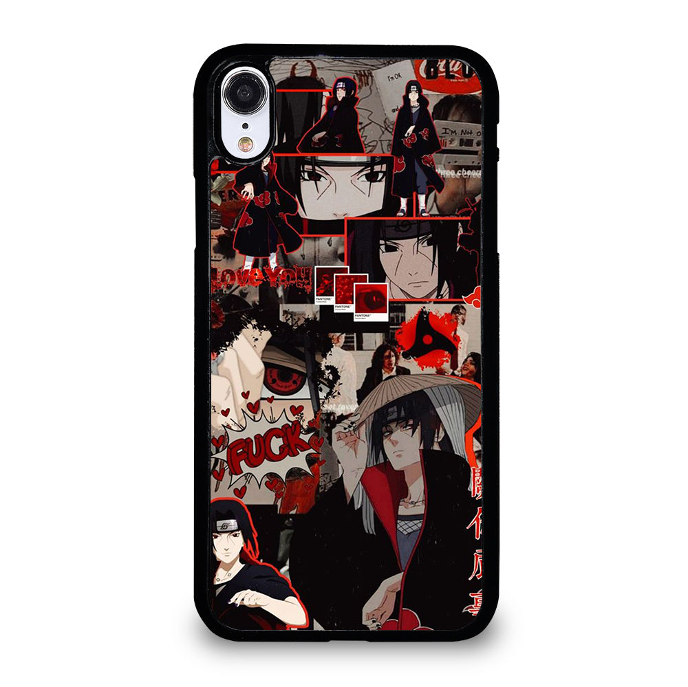 UCHIHA ITACHI NARUTO ANIME COLLAGE iPhone XR Case Cover