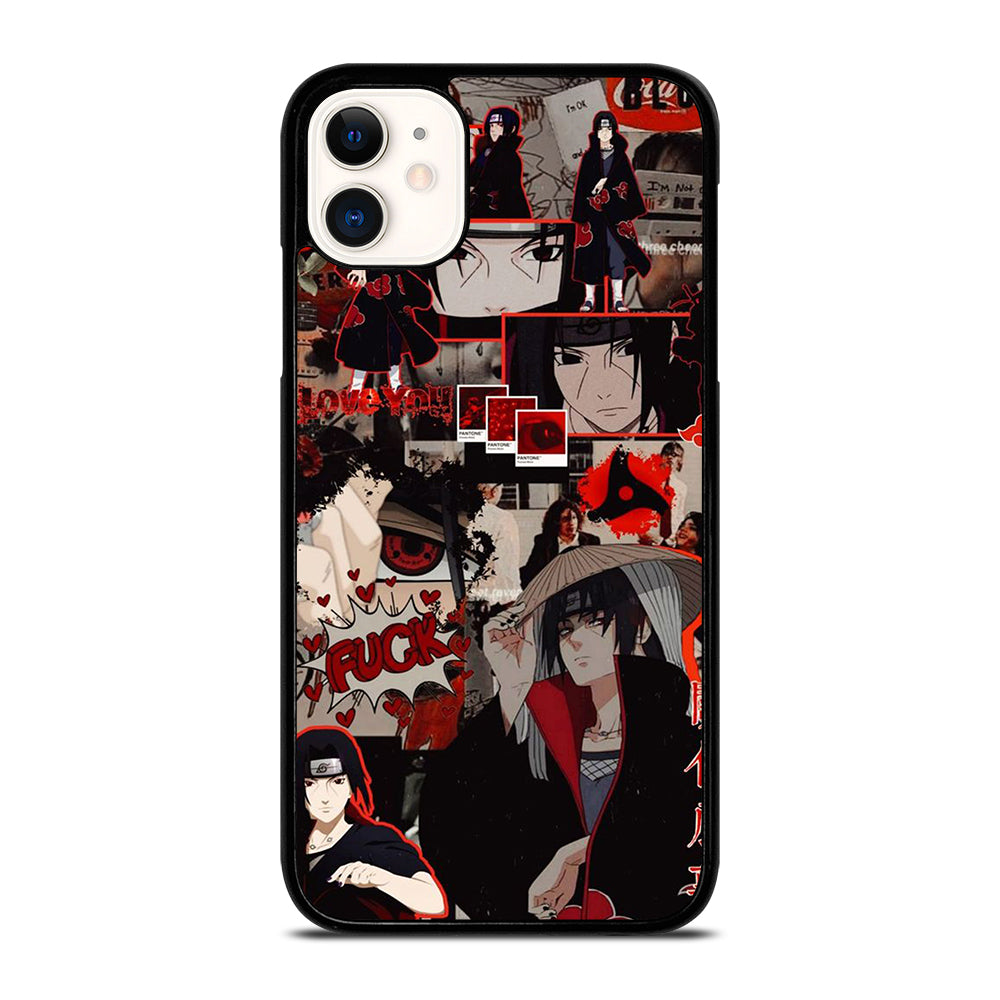 UCHIHA ITACHI NARUTO ANIME COLLAGE iPhone 11 Case Cover