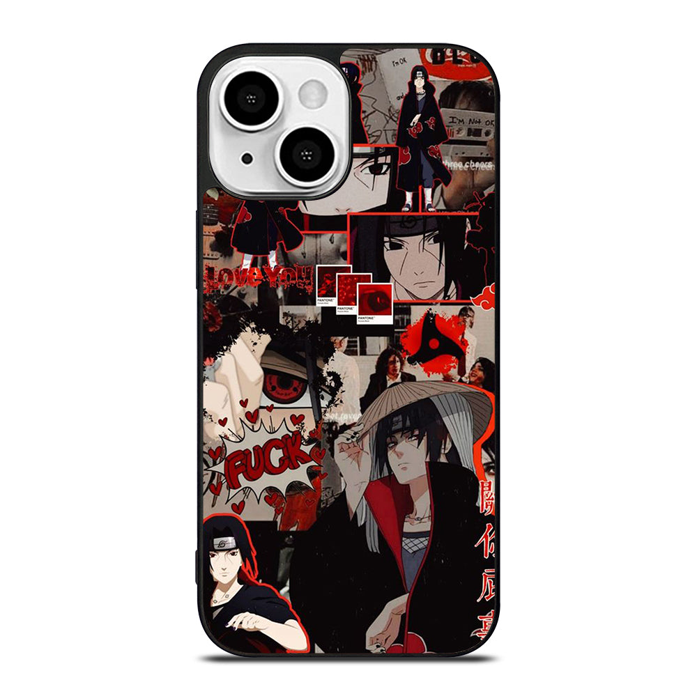 UCHIHA ITACHI NARUTO ANIME COLLAGE iPhone 13 Mini Case Cover