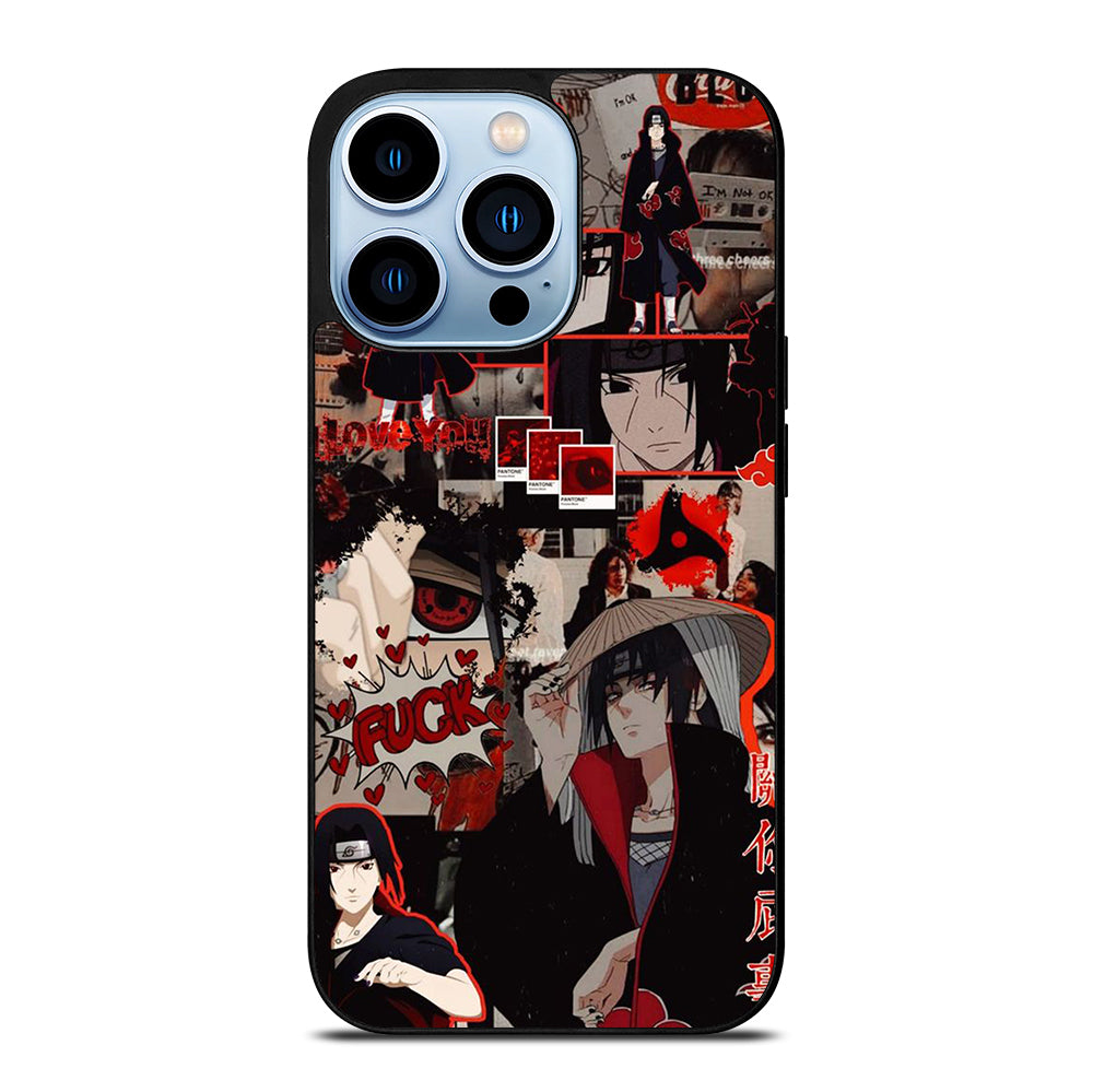 UCHIHA ITACHI NARUTO ANIME COLLAGE iPhone 13 Pro Max Case Cover