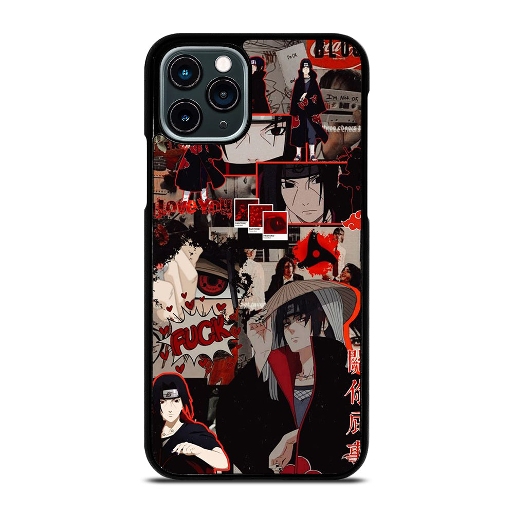 UCHIHA ITACHI NARUTO ANIME COLLAGE iPhone 11 Pro Case Cover