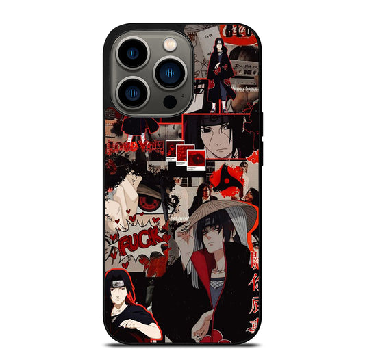 UCHIHA ITACHI NARUTO ANIME COLLAGE iPhone 13 Pro Case Cover