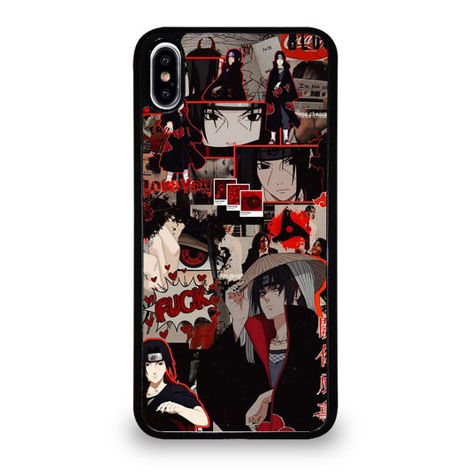 UCHIHA ITACHI NARUTO ANIME COLLAGE iPhone XS Max Case Cover