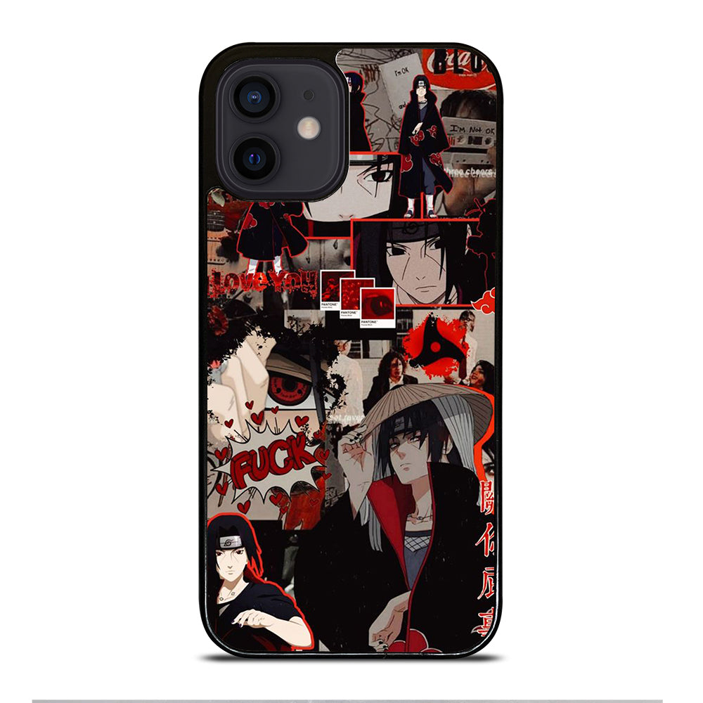 UCHIHA ITACHI NARUTO ANIME COLLAGE iPhone 12 Mini Case Cover