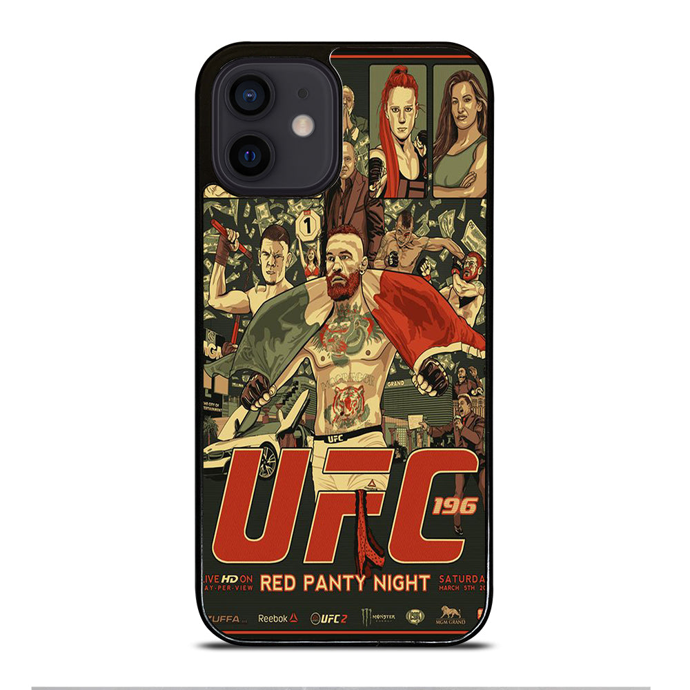 UFC LOGO FIGHTING POSTER iPhone 12 Mini Case Cover