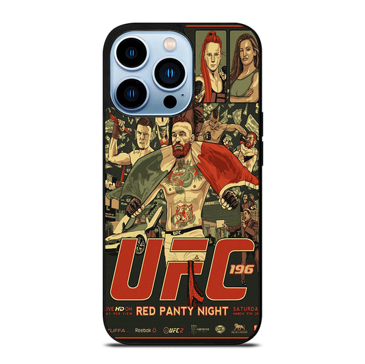 UFC LOGO FIGHTING POSTER iPhone 13 Pro Max Case Cover