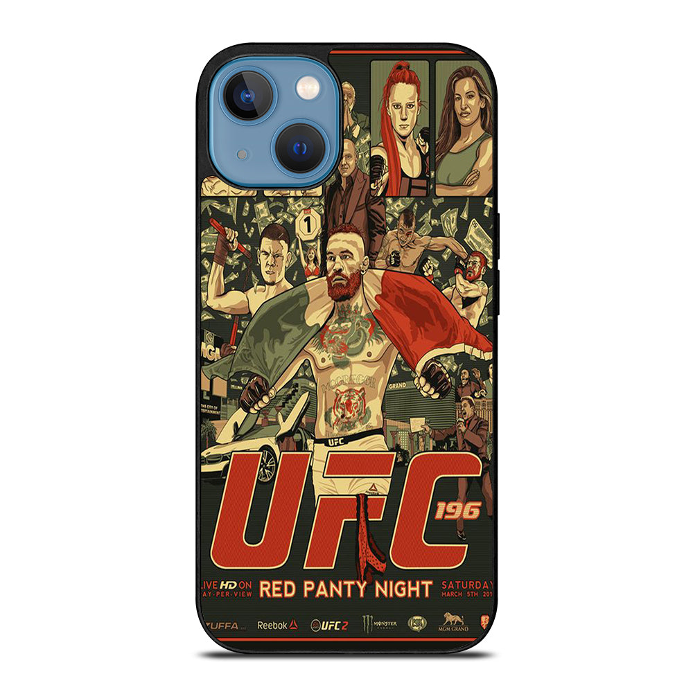 UFC LOGO FIGHTING POSTER iPhone 13 Case Cover