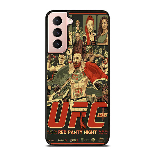 UFC LOGO FIGHTING POSTER Samsung Galaxy S21 Case Cover