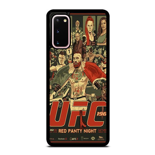 UFC LOGO FIGHTING POSTER Samsung Galaxy S20 Case Cover
