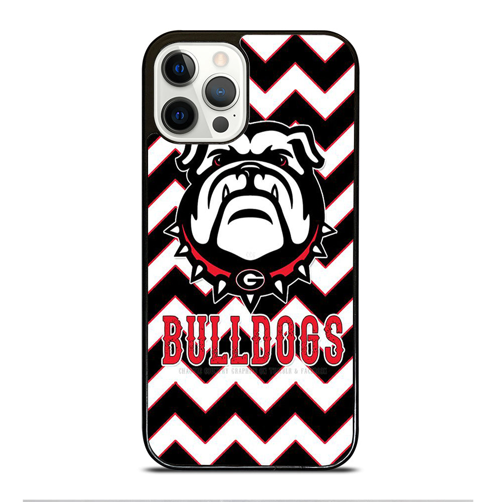UGA GEORGIA BULLDOGS FOOTBALL LOGO 2 iPhone 12 Pro Case Cover