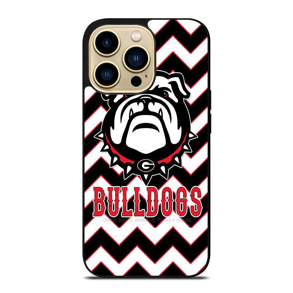 UGA GEORGIA BULLDOGS FOOTBALL LOGO 2 iPhone 14 Pro Max Case Cover