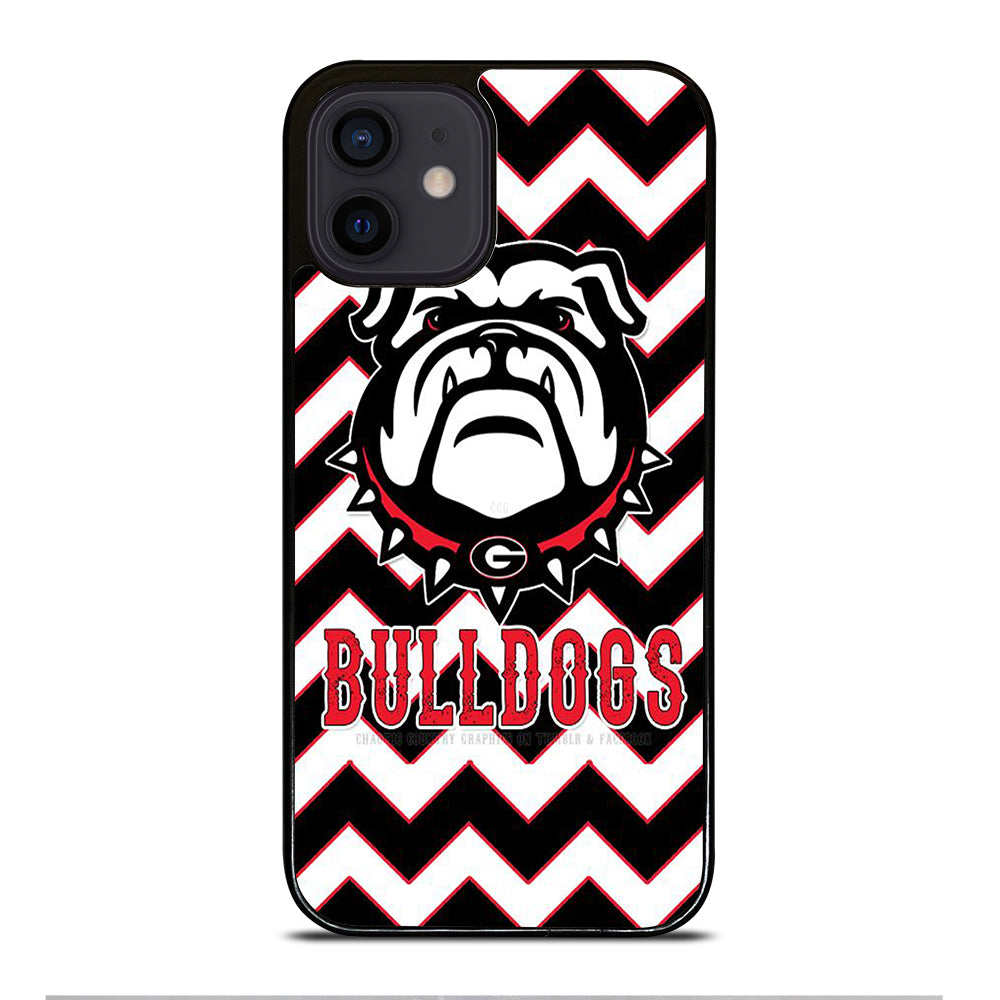 UGA GEORGIA BULLDOGS FOOTBALL LOGO 2 iPhone 12 Mini Case Cover