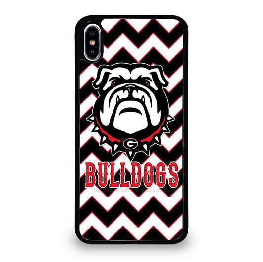 UGA GEORGIA BULLDOGS FOOTBALL LOGO 2 iPhone XS Max Case Cover
