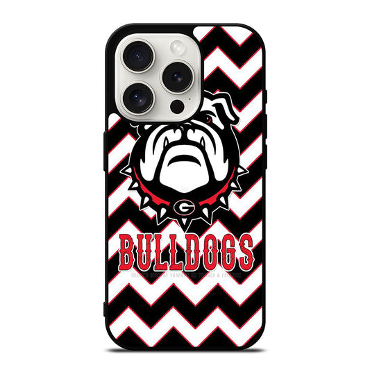 UGA GEORGIA BULLDOGS FOOTBALL LOGO 2 iPhone 15 Pro Case Cover