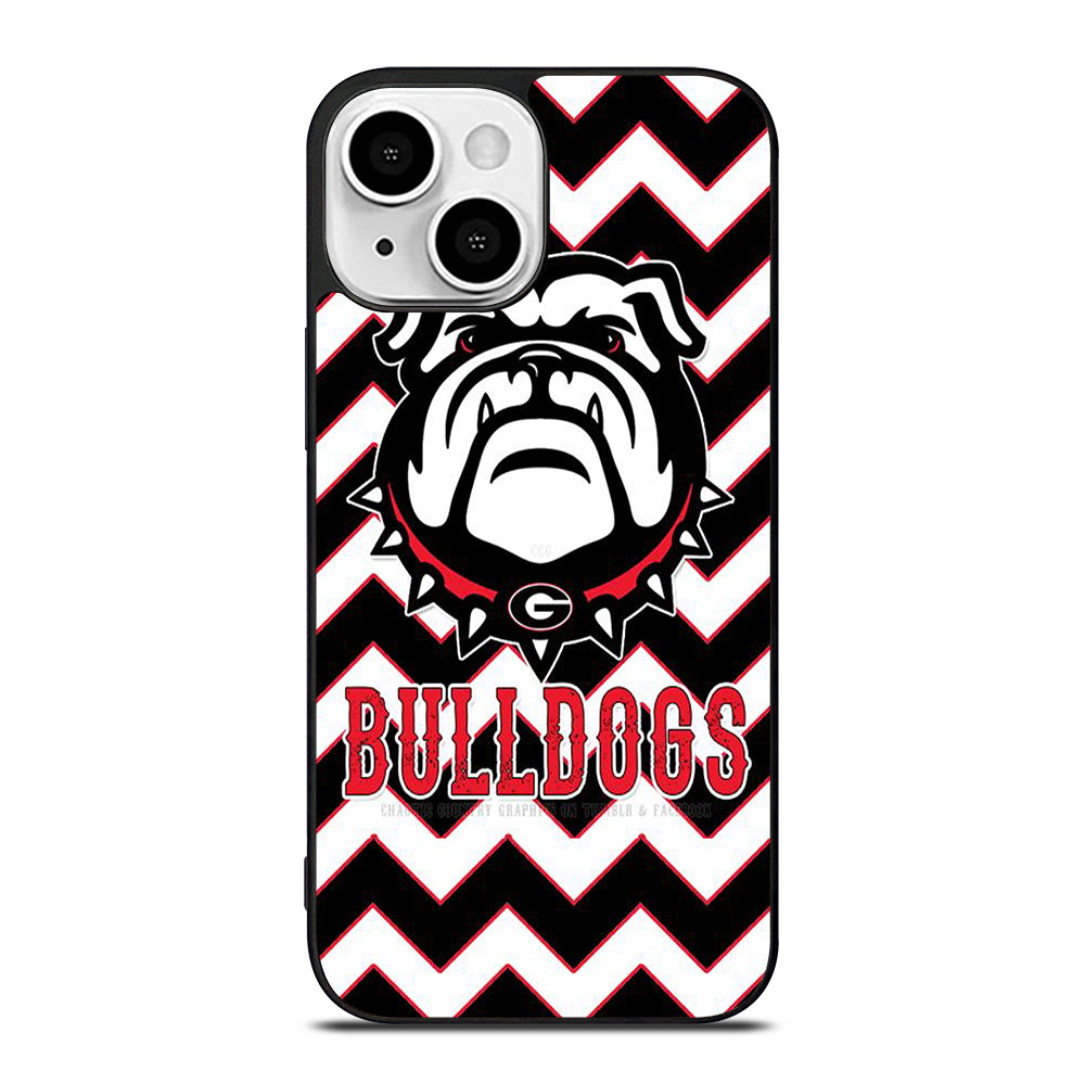 UGA GEORGIA BULLDOGS FOOTBALL LOGO 2 iPhone 13 Mini Case Cover
