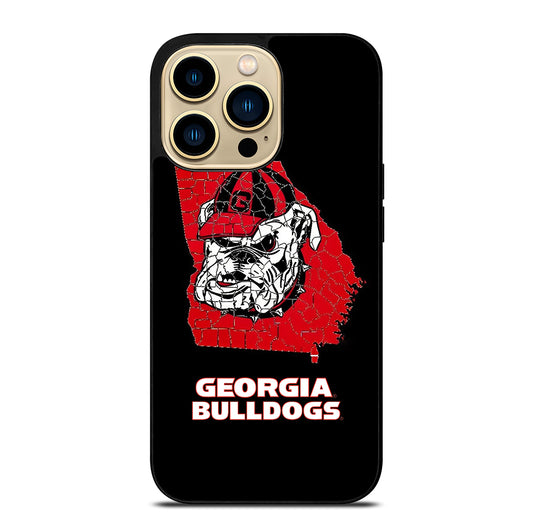 UGA GEORGIA BULLDOGS NFL ICON iPhone 14 Pro Max Case Cover