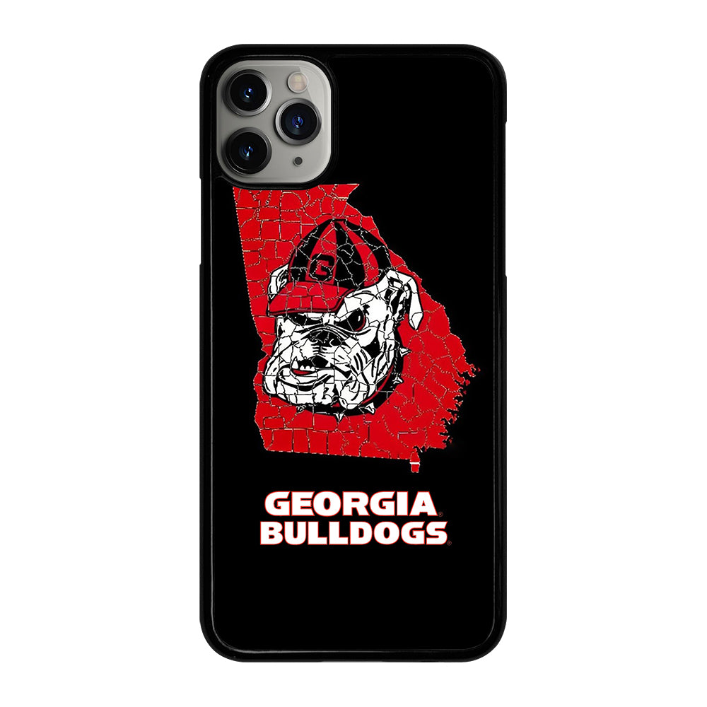 UGA GEORGIA BULLDOGS NFL ICON iPhone 11 Pro Max Case Cover
